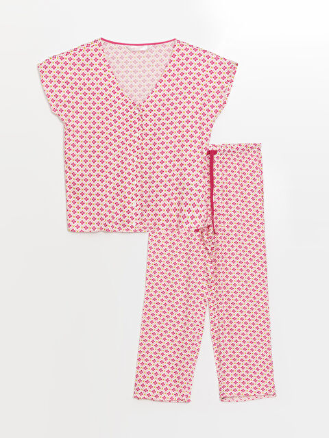 LCW DREAM Beli Lastikli Desenli Kadın Pijama Altı - S4BU73Z8-LRA