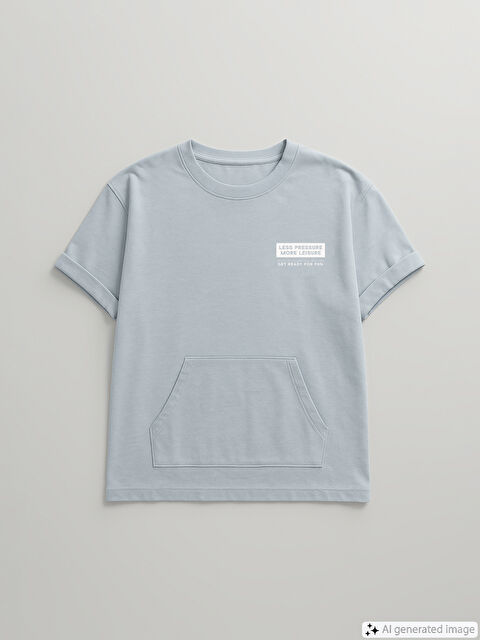 LCW Kids Crew Neck Boys' T-Shirt - S4BU88Z4-GAJ