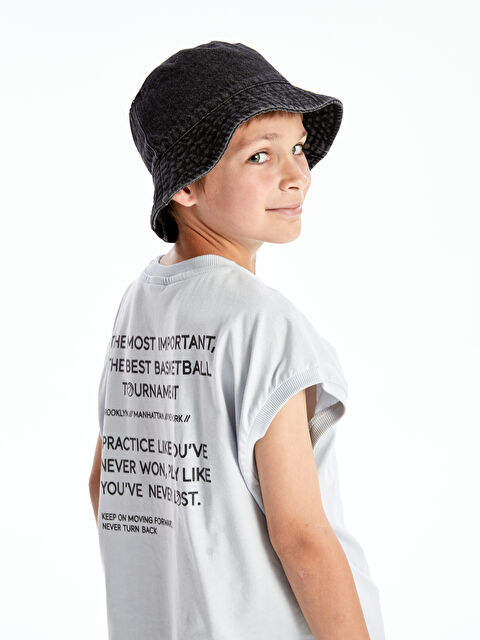 LCW Kids Débardeur Coupe Décontractée Col Rond pour Garçons - S4BV93Z4-GAJ