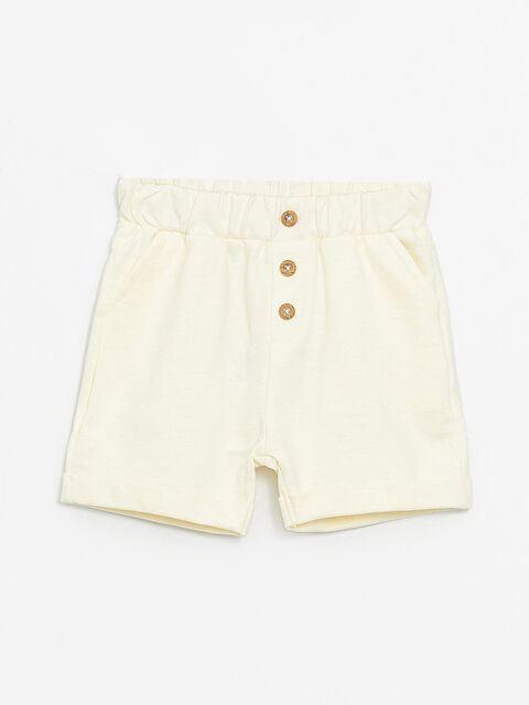 LCW ECO شورت أولاد بيبي بخصر مطاطي - S4CF23Z1-J5G