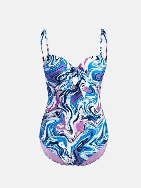 LCW DREAM Patterned Removable Padded Women's Swimsuit - S4CL41Z8-LTM