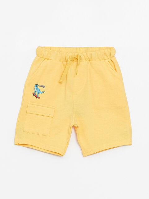 LCW ECO Elasticated Waist Baby Boys' Shorts - S4CM03Z1-J5P