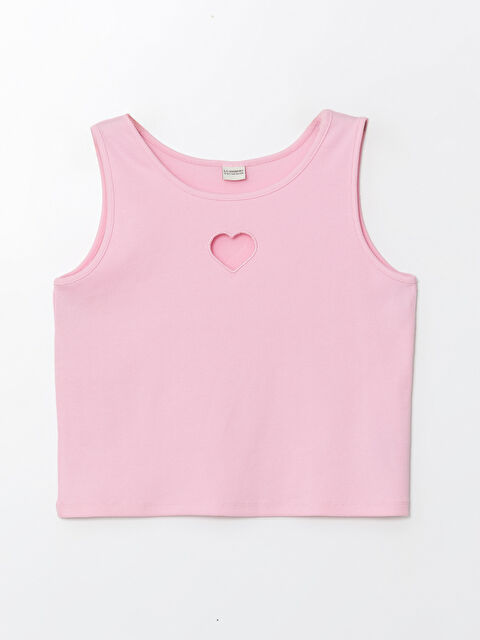 LCW Kids رقبة دائرية تانك توب محصول للبنات - S4CO14Z4-QY8