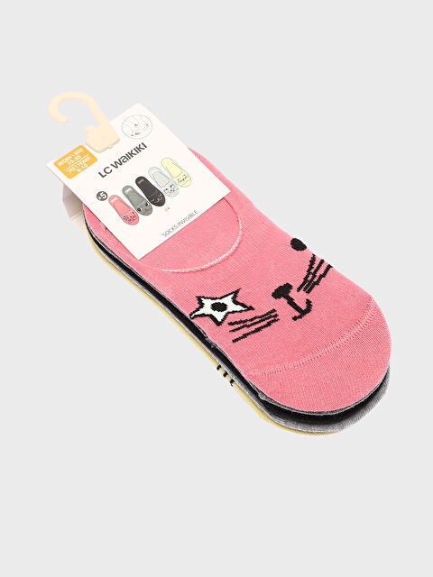LCW Kids 5-pack Girl's Invisible Socks - S4CO80Z4-EEW