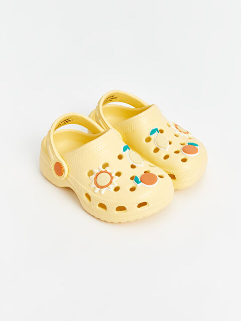 LCW STEPS Printed Baby Girls' Beach Sandals - S4CO97Z1-STK