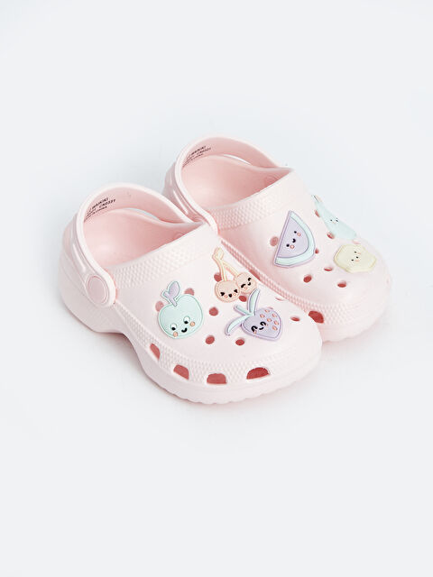 LCW STEPS Пляжные сандалии с принтом для малышек девочек - S4CP02Z1-DMQ