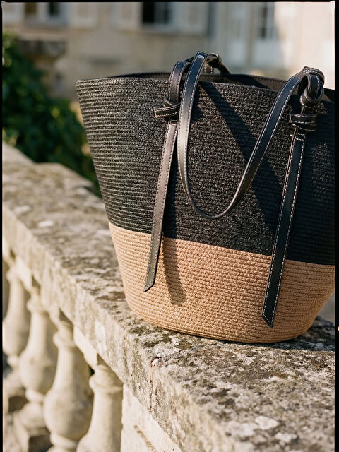 LCW ACCESSORIES Hasır Kadın Tote Çanta - S4CQ14Z8-LQJ