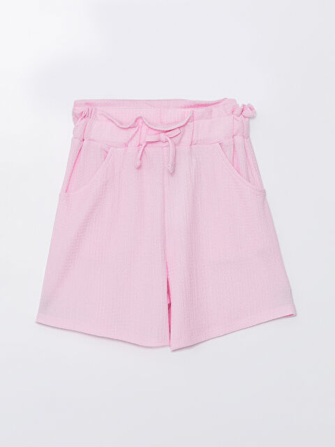 LCW Kids Girls' Shorts with Elastic Waist - S4CS13Z4-QXB