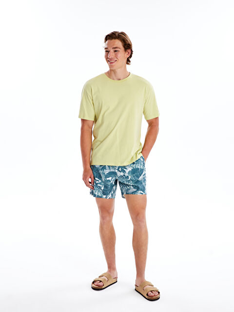 LCW SWIMWEAR Short Patterned Men's Swimming Shorts - S4CT25Z8-LRR