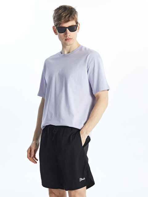 LCW SWIMWEAR Kısa Boy Baskılı Erkek Deniz Şortu - S4CT26Z8-CVL