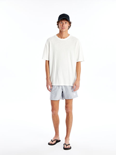 LCW SWIMWEAR Kısa Boy Baskılı Erkek Deniz Şortu - S4CT64Z8-G5K