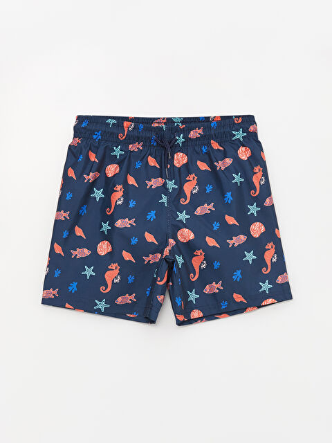 LCW ECO Elasticated Waist Quick-Dry Boys' Swimming Shorts - S4DA45Z4-LSJ