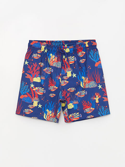 LCW ECO Elasticated Waist Quick-Dry Boys' Swimming Shorts - S4DA58Z4-LQN