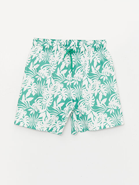 LCW ECO Beli Lastikli Hızlı Kuruyan Erkek Çocuk Deniz Şortu - S4DA61Z4-LRR