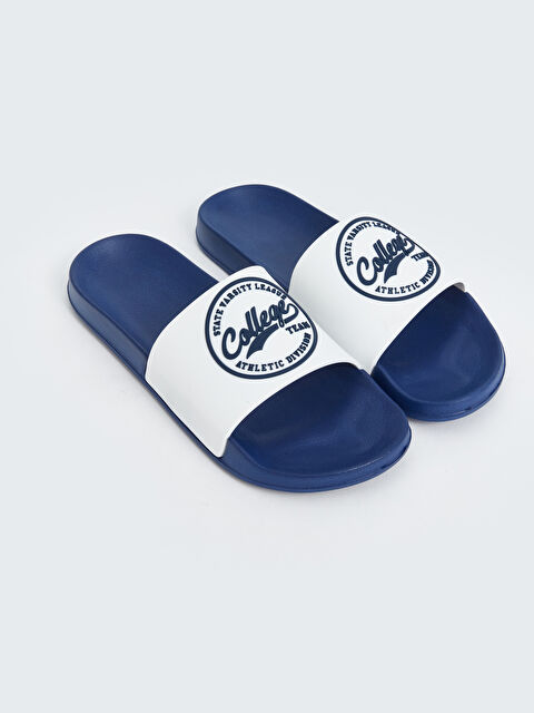 LCW STEPS Single-Band Printed Men's Slippers - S4DA92Z8-QRU