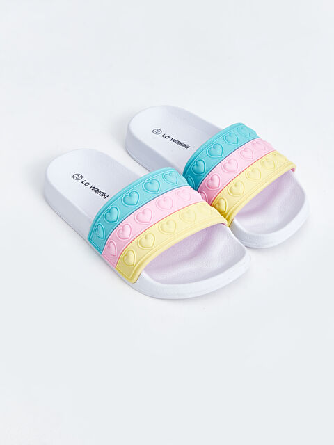 LCW STEPS Қыздарға арналған жүрек өрнекті бір баулы тәпішкелер - S4DB38Z4-Q6K