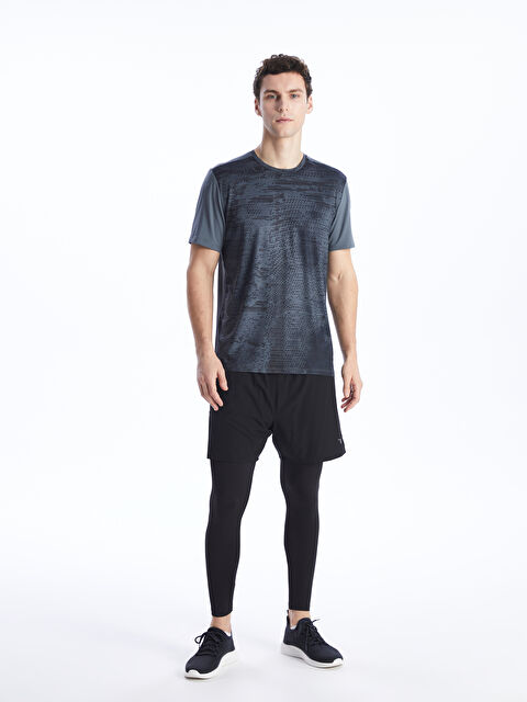 XSIDE ACTIVE Slim Fit Erkek Taytlı Şort - S4DB98Z8-CVL