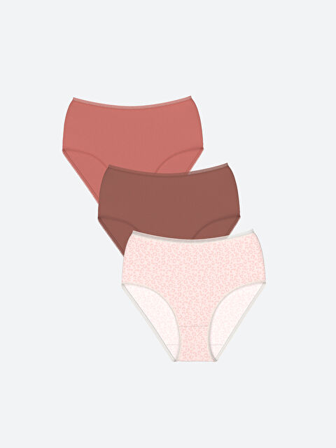 LCW DREAM Desenli Klasik Külot 3'lü - S4DD25Z8-LT9