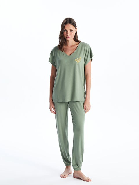 LCW DREAM Пижамный комплект - S4DF80Z8-GX7