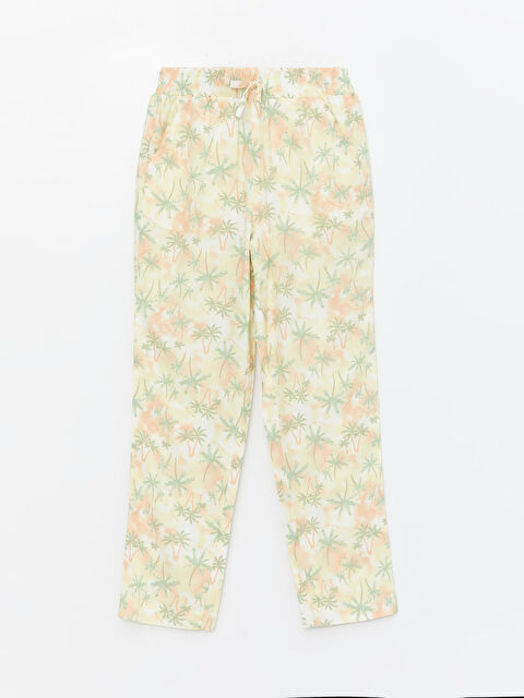 LCW Kids Elasticated Waist Girls' Trousers