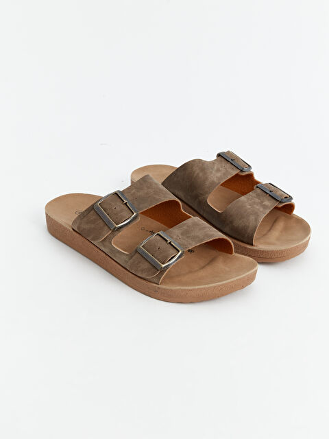 LCW STEPS ორმაგი შესაკრავით მამაკაცებისთვის განკუთვნილი ჩუსტები - S4DK70Z8-DU7