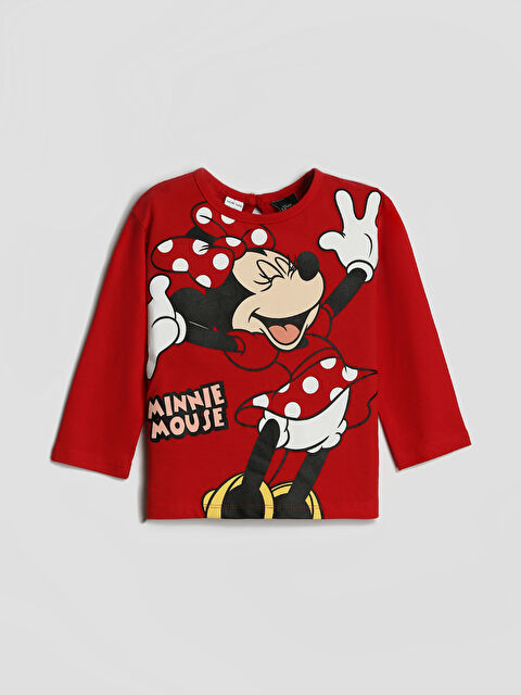 LCW Kids Girl RED T-Shirt - S4DN62Z1-HNK