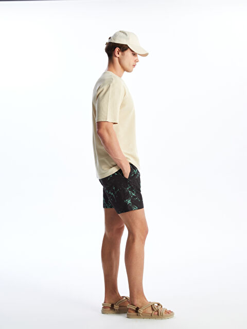 XSIDE Kısa Boy Desenli Erkek Deniz Şortu - S4DQ75Z8-LS6