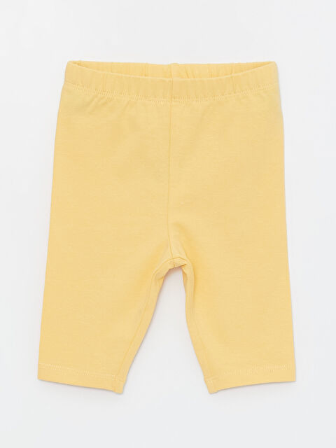 LCW baby Beli Lastikli Basic Kız Bebek Kısa Tayt - S4DU09Z1-SVP