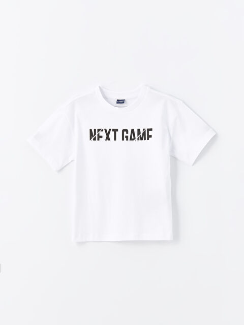 LCW Kids T-shirt Oversize à Col Rond pour Garçons - S4DV12Z4-Q6K