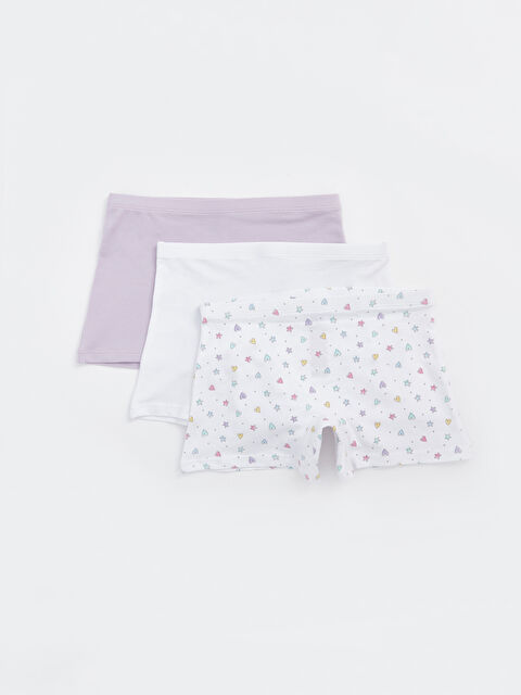 LCW Kids Boxeri pentru Fete cu Imprimeu 3 Bucăți - S4EC57Z4-LU7