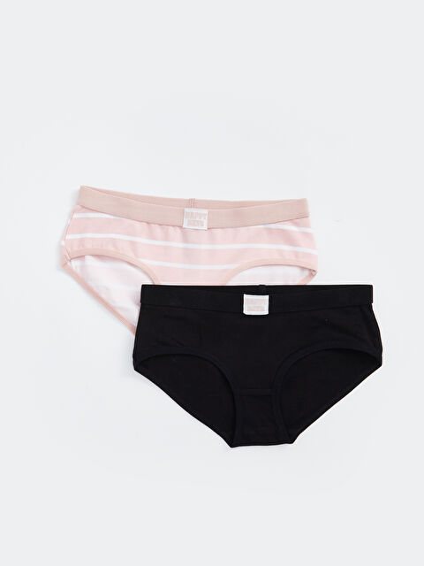 LCW Kids Girl's Panties 2-pack - S4EC71Z4-CVL