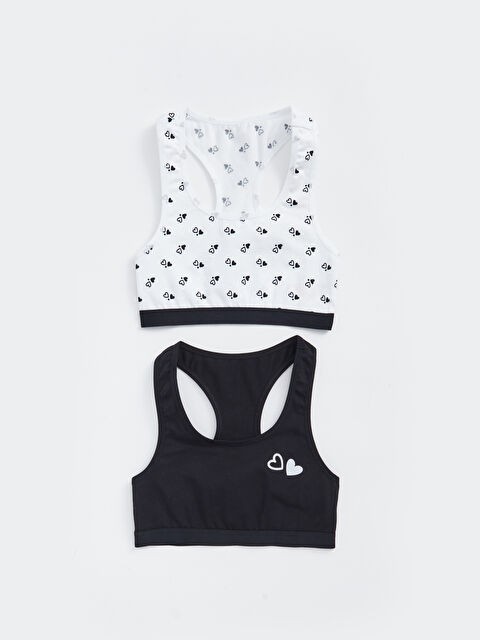 LCW Kids Baskılı Kız Çocuk Büstiyer 2'li - S4EC75Z4-CVL