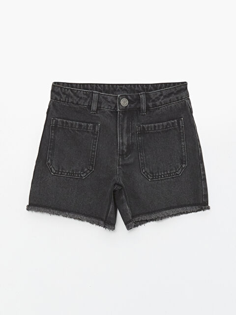 LCW Kids Girl's Jean Shorts - S4ED71Z4-326