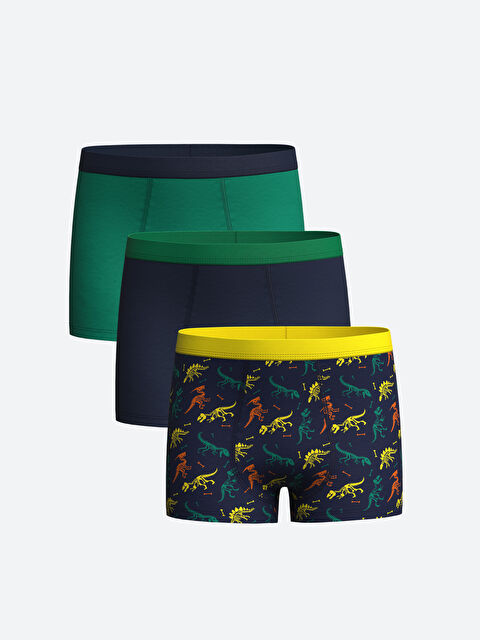 LCW Kids Printed Boys' Boxer Trunks 3-Pack - S4EG61Z4-LSJ