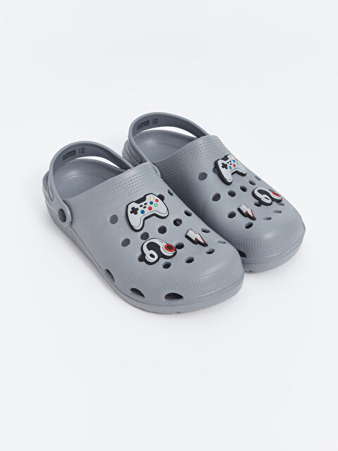 LCW STEPS Patch Baskılı Erkek Plaj Sandaleti