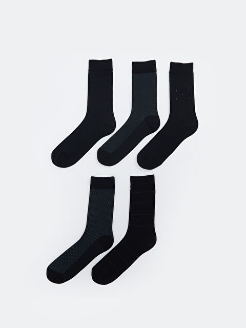 LCW ACCESSORIES Bambu Erkek Soket Çorap 5'li - S4EH06Z8-K00