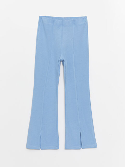 LCW Kids Beli Lastikli İspanyol Paça Kız Çocuk Tayt - S4EM03Z4-QYA