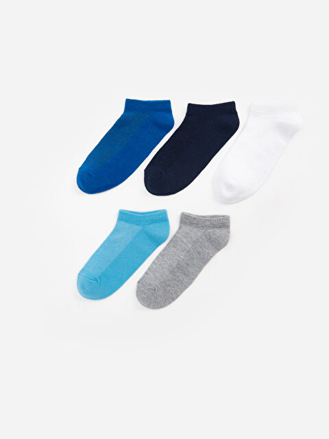 LCW Kids Basic Erkek Çocuk Patik Çorap 5'li - S4ES54Z4-K00