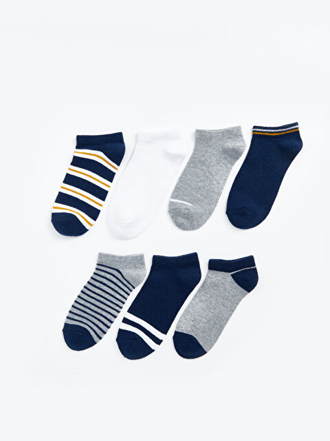 LCW Kids جوارب رياضية مخططة أولاد 7 ديال الباكات - S4ES68Z4-K00