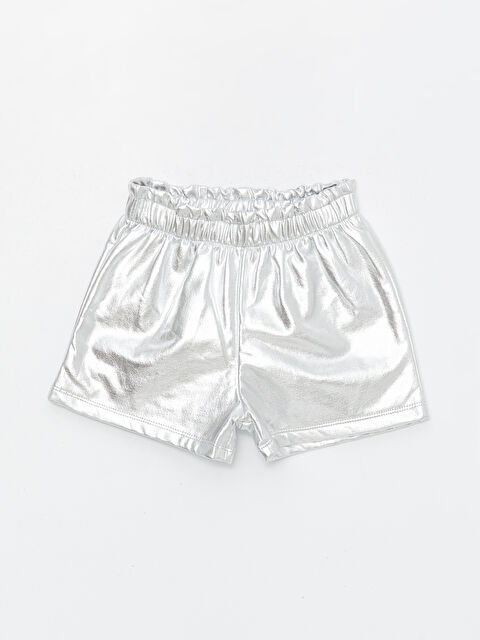 LCW Kids Baby Girls' Shorts with Elastic Waist - S4FE15Z1-MWY