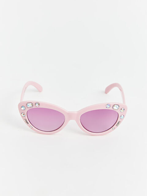 LCW ACCESSORIES Stone Printed Girls' Sunglasses - S4FF87Z4-M0T