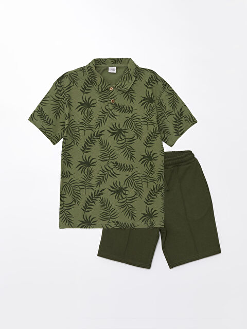 LCW Kids Relaxed Fit Boys' T-Shirt and Shorts