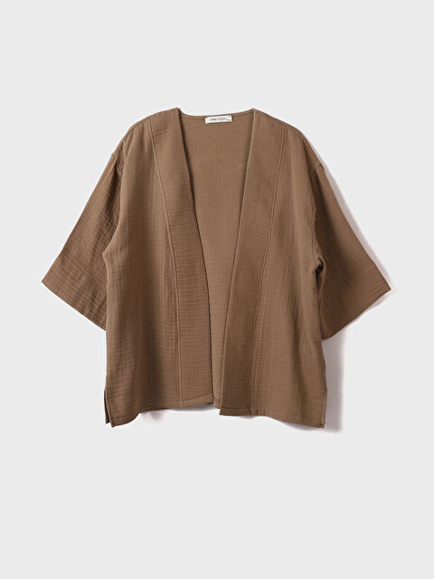 XSIDE Women's Shawl Collar Plain Kimono - S4FJ05Z8-DFV