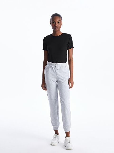 LCW Vision Elasticated Waist Women's Jogger Sweatpants - S4FJ62Z8-EEZ