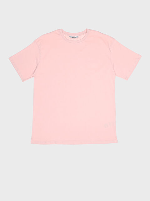 XSIDE Crew Neck Plain Short Sleeve Women's T-Shirt - S4FL84Z8-VVL