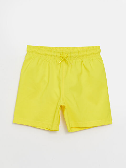 LCW ECO Elasticated Waist Quick-Dry Boys' Swimming Shorts - S4FN83Z4-CRK