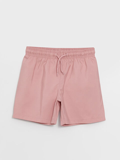 LCW ECO Beli Lastikli Hızlı Kuruyan Erkek Çocuk Deniz Şortu - S4FN83Z4-Y1X