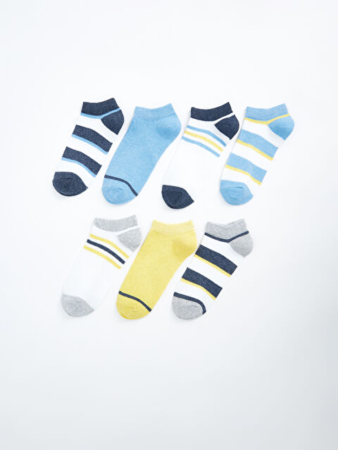 LCW Kids Цветовой блок Короткие носки Для мальчиков 7 предметов - S4FP52Z4-K00