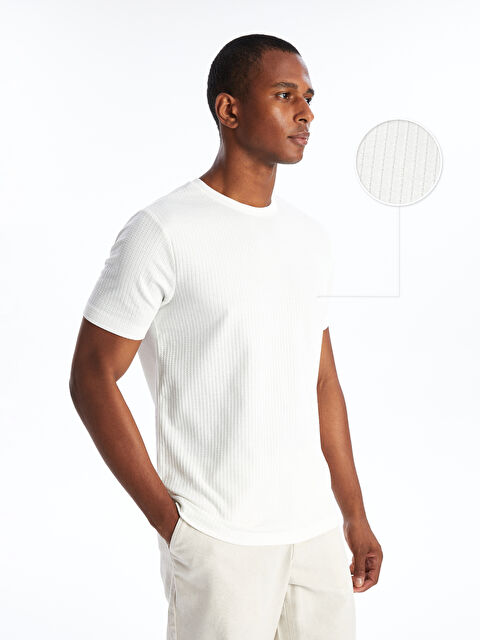 SOUTHBLUE Muškarac EKRU Majica kratkih rukava - S4FP66Z8-R9J