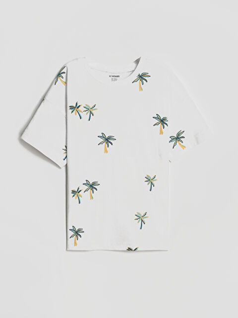 LCW Kids T-shirt pour Bébé Garçons à Manches Courtes avec Col Rond - S4FP76Z1-LU8